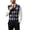 Navy, variant on BaoFuBaoMei Men Sleeveless Vest Sweater Big and Tall V Neck Button up Ribbed Trim Cardigan Argyle Knitted Fall Sweater with Pockets
