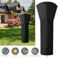 thumbnail image 2 of YOPTOP Housse de Chauffage de Patio avec Fermeture Éclair et Sac de Rangement Imperméable Anti-Poussière Résistant au Vent Noir Housse de Chauffage Extérieur pour Maison Jardin, 2 of 7