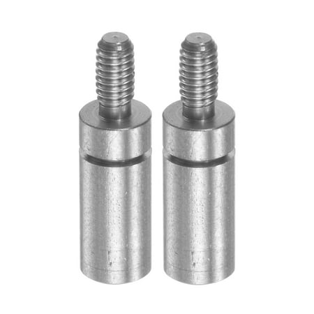 

Uxcell 2pcs Dial Digital Indicator Extension Stem Rod 15mm Length 4.5mm M2.5 Thread 303 Stainless Steel Silver Tone
