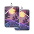 thumbnail image 7 of Yayeee Pot Holders Kitchen Heat Resistant with Pocket 7"x9.8" Cotton Oven Cooking Hot Pads, Night Purple Road, 7 of 7