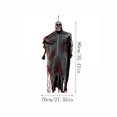 thumbnail image 2 of Halloween Outdoor Hanging Decorations 36 X 28 Inch Scary Skeleton Reaper for Yard Porch Window Spooky Haunted House Party Decor 1 Pack, 2 of 3