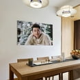 thumbnail image 3 of Korean Actor Hyun Bin Poster Print for Teen Boys Room Wall Art Canvas Painting Print, 3 of 8