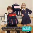 thumbnail image 2 of Mochila escolar para niños Alumnos de primaria de tercero a sexto grado Mochilas de columna para reducir la carga Gran capacidad, 2 of 5