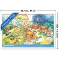 thumbnail image 3 of Rainbow Brite - Rainbow Land Wall Poster, 22.375" x 34" Framed, 3 of 5
