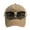 Khaki, variant on Aviator Goggles Baseball Cap with Integrated Sunglasses Pilot Novelty Sunshade Hat for Men and Women