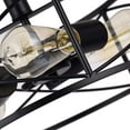 thumbnail image 6 of WUZSTAR 15 Inch Industrial Cage Ceiling Light Fixture Semi Flush Mount Chandelier Lamp, 6 of 8