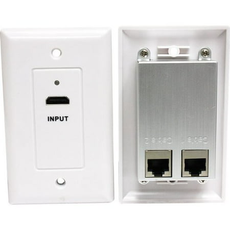 hdmi extender plate cat5e