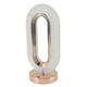 thumbnail image 5 of Lámpara de noche de mesa de cristal, 3 vías, regulable, innovadora, de lujo, moderna, LED, lámpara de escritorio táctil de cristal para dormitorio, cabecera, hogar, 5 of 10