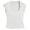 White, variant on Womens Tshirts Short Sleeve Square Neck Basic Tee Shirt Slim Fit Womens Spring Tops Vacation Outfits for Women