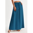 thumbnail image 2 of Pantalones PRETTYGARDEN Palazzo de Pierna Ancha de Tiro Alto Azul XL, 2 of 7