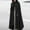 Black, variant on jjayotai Womens Trench Coat, Open Front Cardigan Jacket Coats Cape Cloak Plus Size Fall Winter Tops