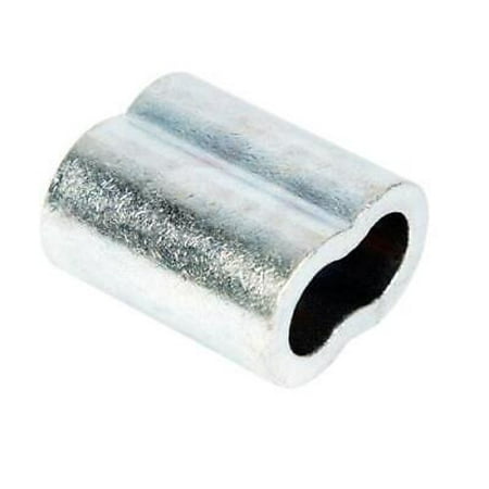 

Campbell Chain Zinc-Plated Copper Wire Rope Sleeve (Pack of 50)