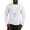 Ash Gray, variant on - Pink Bunny Face Long Sleeve T Shirt - Unisex Cotton Long Sleeve T-Shirt