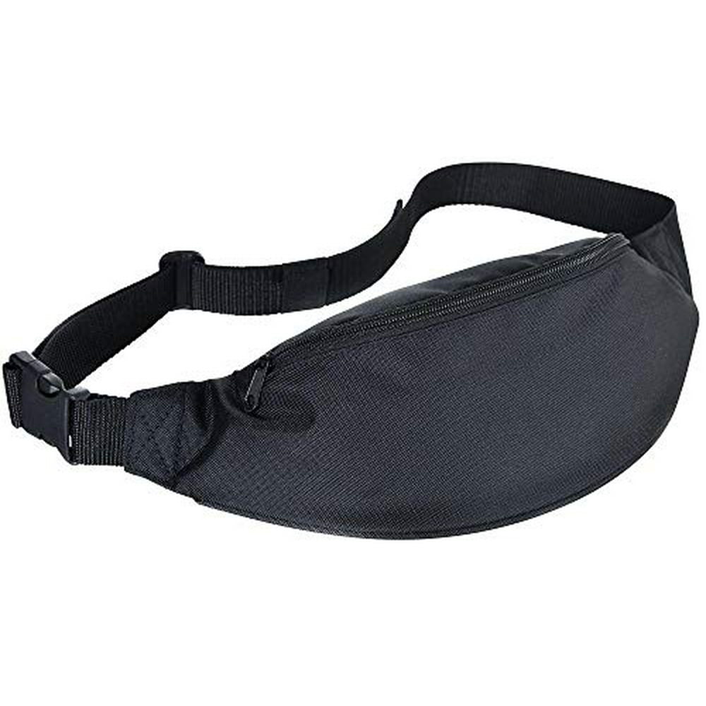 Amscan Adult Black Zippered Fanny Pack 1 pc.