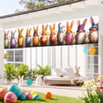 thumbnail image 2 of zhangmingg Easter Decorative Banner Heartfelt Celebration Party Sign for Home Festive Spring Holiday, 2 of 7