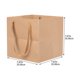 thumbnail image 2 of 4 bolsas de regalo de papel kraft para alimentos, con asa, para pan, 2 of 7
