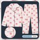 thumbnail image 1 of Ropa de dormir para niños, conjunto de ropa para el hogar similar al algodón de manga larga con cuello para niños y niñas, diseño de dibujos animados, primavera y otoño, 1 of 5