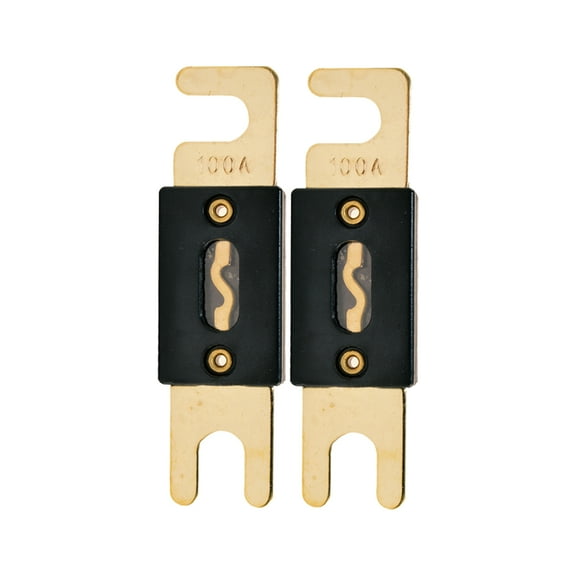 High-Quality Gold Plated 100A Amp ANL Fuse (2 Pack)
