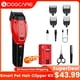 thumbnail image 2 of DOGCARE PC02 Dog Clipper Or Blade Haircut Professional Pet Dog Hair Clipper Cutting Machine Trimmer Low Noise Grooming Tools ShopWise Round, 2 of 12