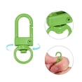 thumbnail image 4 of Swivel Clasps Snap Hook, 33x13mm Lobster Claw Clasp for DIY Green, 8Pack, 4 of 6