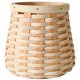 thumbnail image 3 of Bamboo Woven Basket Desktop Woven Basket Household Fruits Basket Small Flower Basket, 3 of 4