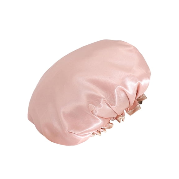 Gorro de ducha Yuyangstore impermeable elástico para pelo largo y grueso