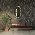 thumbnail image 5 of 31"×354" Big Roll Large Size Extra Wide Thick Dark Brown Tan Grey Concrete Wallpaper Peel and Stick Vinyl Waterproof Glossy Charcoal Taupe Gray Concrete Cement Contact Paper for Bedroom Walls, 5 of 18