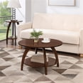thumbnail image 2 of Convenience Concepts Aldrin End Table with Shelf in Espresso Wood Finish, 2 of 7