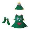 thumbnail image 4 of Divertido disfraz de árbol de Navidad para niños, conjunto de ropa para niños, niñas y niños, traje de Cosplay 110cm Yuyangstore vestido de traje, 4 of 8