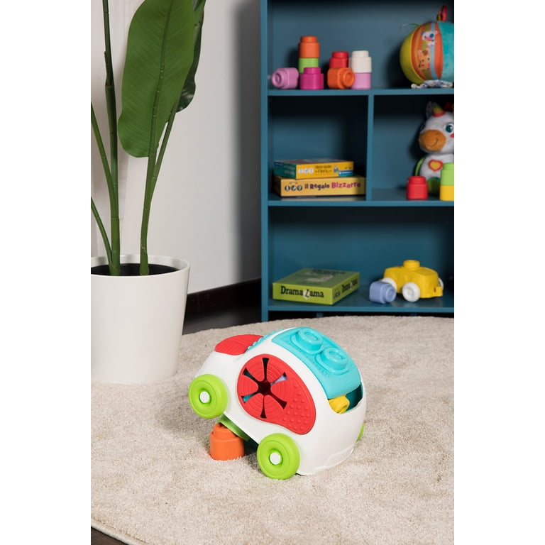 Clementoni Soft Clemmy Sensory Car with 8 Stacking Blocks photo 6