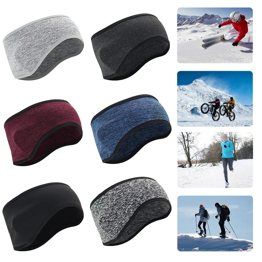 スキー・スノーボードアクセサリー Fleece Earmuff Cap RIDGE Mountain Winter Fleece Ear Warmers Muffs Headband 26x12cm Forehead