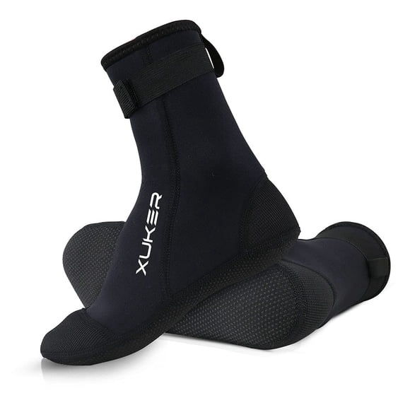 Calcetines XUKER de neopreno de 3 mm a prueba de agua y arena para exteriores