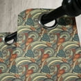 thumbnail image 3 of Ambesonne Ethnic Grommet Curtain, Contrast Vivid Tones, 50" x 96", Avocado Green, 3 of 6