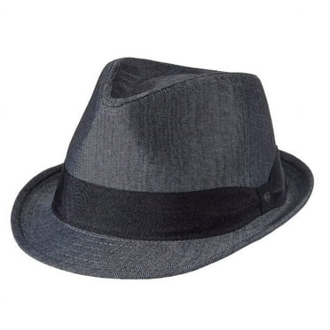 Stetson Men's Charcoal Fedora, L/XL