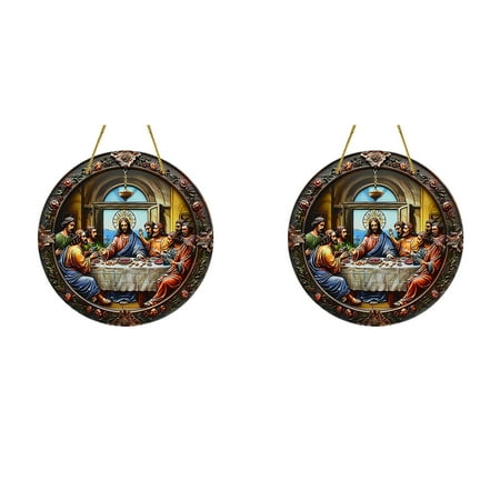 

Zenghuiiii Craft Pearls on String Glass Decorations for Window Clear for Hanging Stained Glass Window Panel birds Small Hanging Christmas Trees with Lights Vintage Hand Carved Wooden