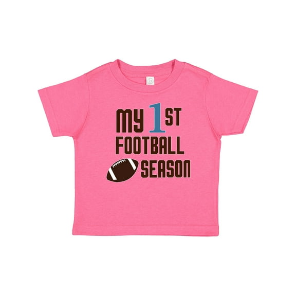 Inktastic My First Football Season Boys or Girls Baby T-Shirt