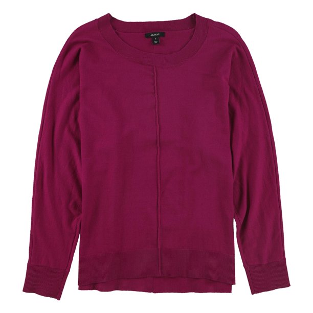 Alfani suéter con costuras para mujer, morado, pequeño