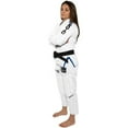 thumbnail image 3 of Tatami Fightwear Women's Zero G V4 Advanced Lightweight BJJ Gi - F4 - White, 3 of 6