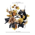 thumbnail image 3 of BESEW7 Halloween Wreath, Fall Garland Decor with Maple Leaves and Vine for Candle Holder, Farmhouse Table Centerpiece for Mantel Door Wall Window, 3 of 7