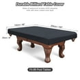 thumbnail image 2 of Fundas para Mesa de Billar de 8FT, Impermeables y Resistentes a Desgarros para Interiores y Exteriores 420D Poliéster, Funda a Prueba de Polvo 96Lx 55Wx8H, Negra, 2 of 7