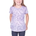thumbnail image 2 of Kavio! Girls 3-6X Static Jersey Print Crew Neck Short Sleeve Flamingo 3, 2 of 3
