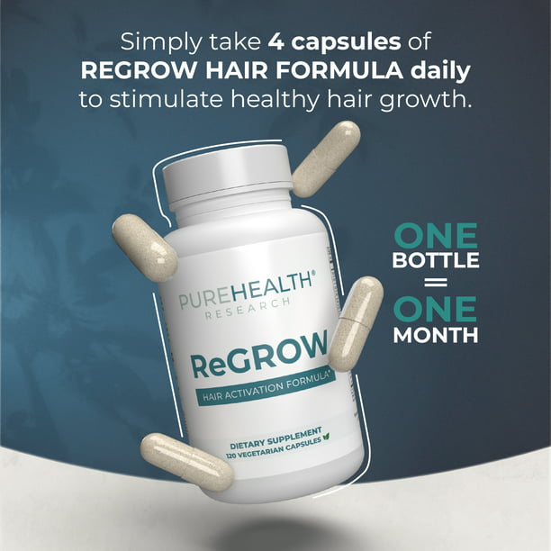 ReGrow - Hair Growth Formula for Hair Loss with Hydrolyzed 