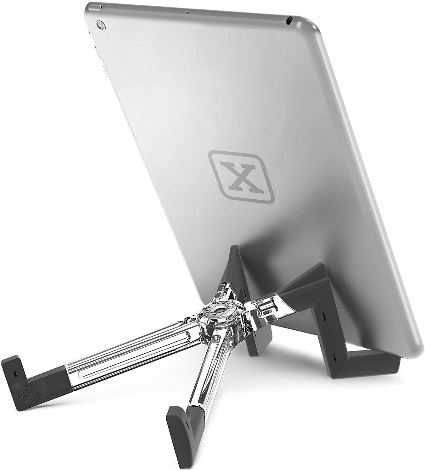 KEKO Universal Foldable Tablet Stand for iPad/Android Tablet Holder/Galaxy/Kindle + Smartphone, E-Readers Compatible with Protective Case or Sleeve Accessories