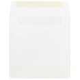 thumbnail image 2 of JAM 9" x 9" Square Invitation Envelopes, White, 50 Per Pack, 2 of 2