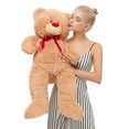 thumbnail image 3 of MaoGoLan 35.4" Giant Teddy Bear with Big Footprints Plush Stuffed Animals, 3 of 7
