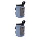 thumbnail image 3 of Greeniant Bolsa de entrenamiento para mascotas, riñonera para almacenamiento de pies, dispensador de bolsas para caca, riñonera ajustable para azul 2piezas, 3 of 6