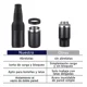 thumbnail image 4 of 3 En 1 Porta Latas Térmicos Termo Cerveza Acero Inoxidable, 4 of 7