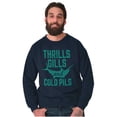 thumbnail image 5 of Fishing Beer Drinkers Funny Joke Cool Sweatshirt for Men or Women Brisco Brands M, 5 of 6