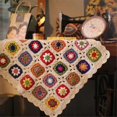thumbnail image 5 of Handmade Knitted Crochet Crochet Yarn Mat Grandma Daisy Country Style Decorative Tablecloth Home Decor Accessories, 5 of 5
