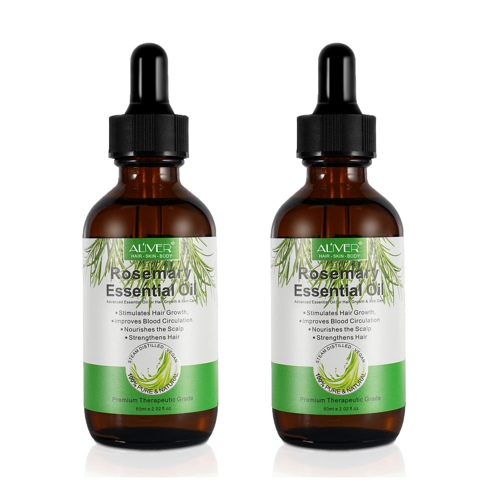 Aliver Rosemary Oil for Hair Growth and Skin Care 4.04 oz